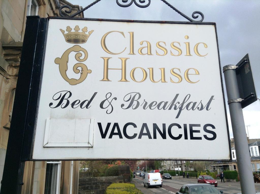 Classic Guest House Edinburgh Exterior foto